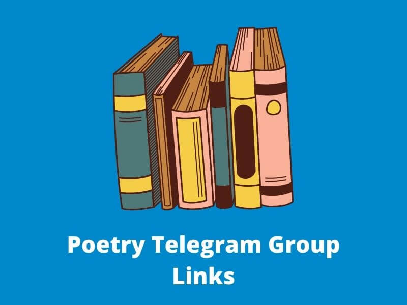 Poetry Telegram Group Links