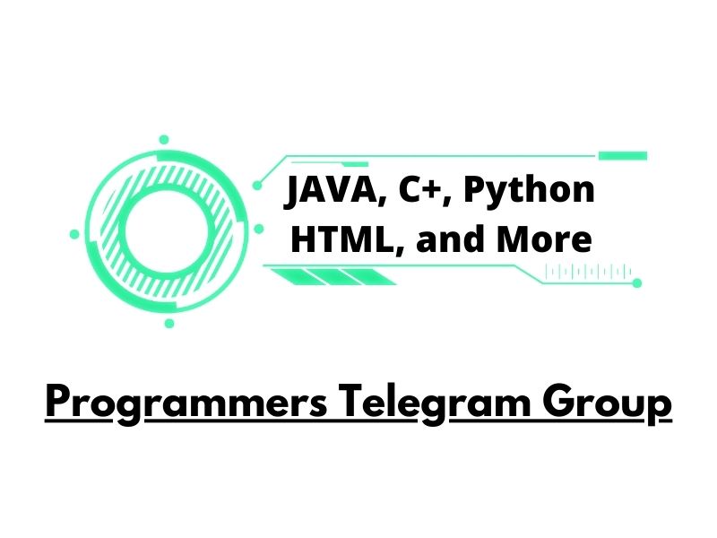 870+ Programmers Telegram Group Links