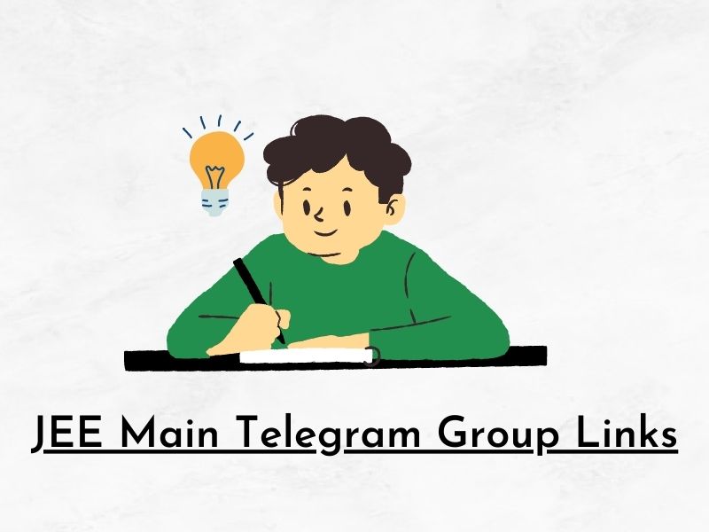 JEE Main Telegram Group Links
