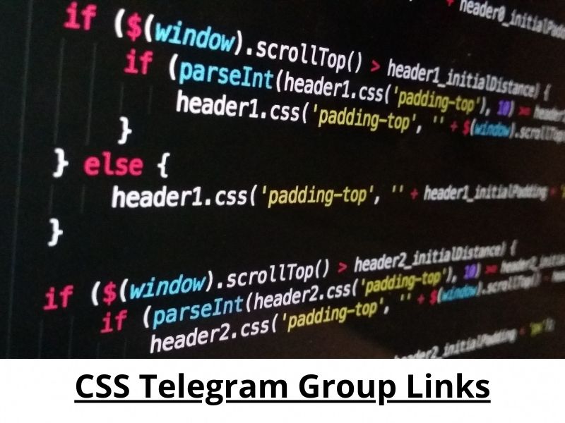 CSS Telegram Group Links